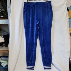 Kate & Mallory Royal Blue Velour Pants & Jacket